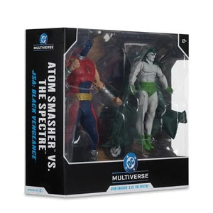 ToyShnip DC Multiverse Megafig Atom Smasher vs. The Spectre JSA: Black Vengeance Action Figure 2-Pack — Action & Toy Figures