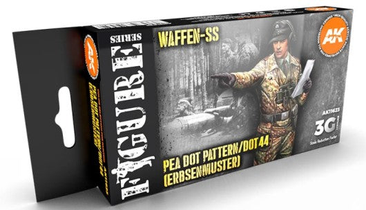 Black Forest® Hobby Supply Co AK Interactive 11623 Figures Series: Waffen SS PEA DOT Pattern/DOT 44 Uniforms 3 — Glues,