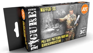 Black Forest® Hobby Supply Co AK Interactive 11623 Figures Series: Waffen SS PEA DOT Pattern/DOT 44 Uniforms 3 — Glues,