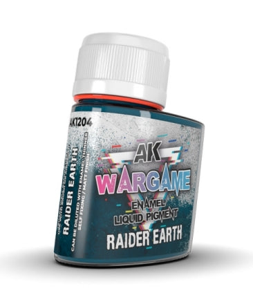 Black Forest® Hobby Supply Co AK Interactive 1204 Wargame: Raider Earth Liquid Pigment Enamel 35ml Bottle — Paints, Tools,