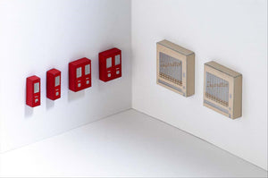 Busch 7780 HO Scale Wall-Mounted Vending Machines, Set of 6