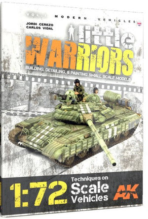 Black Forest® Hobby Supply Co AK Interactive 280 Little Warriors Vol.1: Modern Vehicles Techniques 1/72 Scale — Glues,