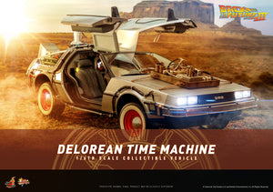 Hot Toys Back to the Future Part III 1:6 scale DeLorean Time Machine Collectible Vehicle [DROP SHIPS DIRECTLY FROM DISTRIBUTOR]