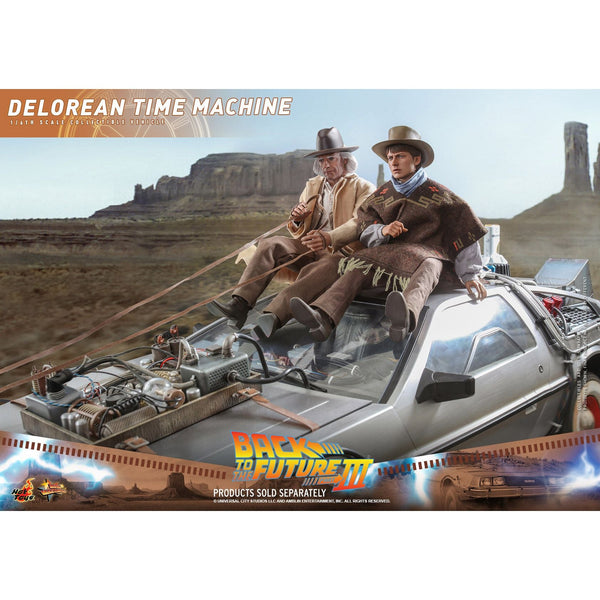 Hot Toys Back to the Future Part III 1:6 scale DeLorean Time Machine Collectible Vehicle [DROP SHIPS DIRECTLY FROM DISTRIBUTOR]