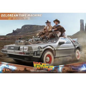 Hot Toys Back to the Future Part III 1:6 scale DeLorean Time Machine Collectible Vehicle [DROP SHIPS DIRECTLY FROM DISTRIBUTOR]