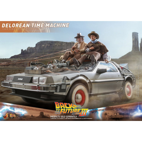 Hot Toys Back to the Future Part III 1:6 scale DeLorean Time Machine Collectible Vehicle [DROP SHIPS DIRECTLY FROM DISTRIBUTOR]