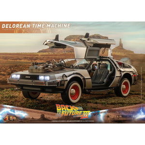 Hot Toys Back to the Future Part III 1:6 scale DeLorean Time Machine Collectible Vehicle [DROP SHIPS DIRECTLY FROM DISTRIBUTOR]