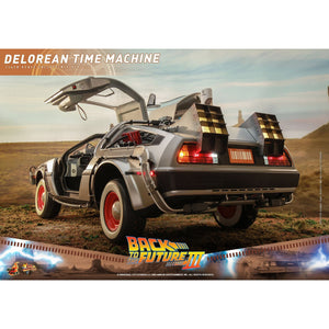 Hot Toys Back to the Future Part III 1:6 scale DeLorean Time Machine Collectible Vehicle [DROP SHIPS DIRECTLY FROM DISTRIBUTOR]