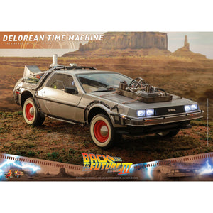 Hot Toys Back to the Future Part III 1:6 scale DeLorean Time Machine Collectible Vehicle [DROP SHIPS DIRECTLY FROM DISTRIBUTOR]