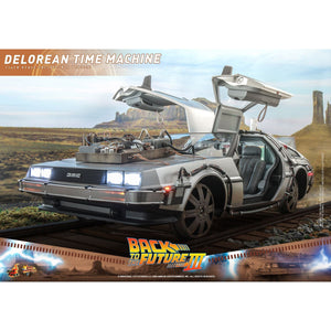 Hot Toys Back to the Future Part III 1:6 scale DeLorean Time Machine Collectible Vehicle [DROP SHIPS DIRECTLY FROM DISTRIBUTOR]