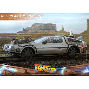 Hot Toys Back to the Future Part III 1:6 scale DeLorean Time Machine Collectible Vehicle [DROP SHIPS DIRECTLY FROM DISTRIBUTOR]