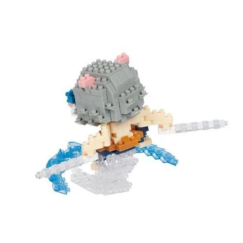 ToyShnip Demon Slayer Inosuke Hashibira Beast Breathing Nanoblock Character Collection Series Constructible Figure