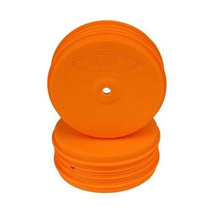 DE Racing DER-PSB-LFO Speedline Plus 2.4 Wheel Front Orange (2) TLR 22 22 2.0
