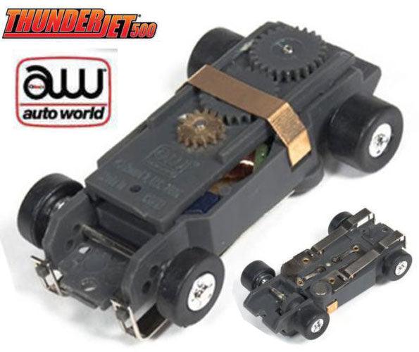 NEW Auto World Thunderjet T-Jet Ultra-G Complete Replacement HO Slot Car Chassis