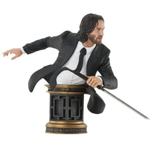 ToyShnip Diamond Select John Wick Chapter 3 1/6 Scale Mini-Bust — Action & Toy Figures