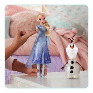ToyShnip Disney Frozen 2 Talk and Glow Olaf and Elsa Dolls — Toys & Games