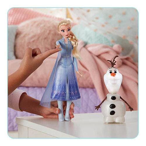 ToyShnip Disney Frozen 2 Talk and Glow Olaf and Elsa Dolls — Toys & Games
