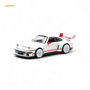 Pop Race Porsche Singer DLS Turbo White 1:64