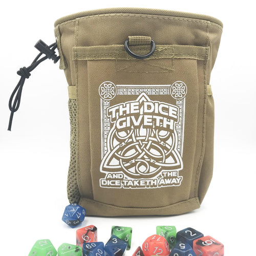 Dice Giveth and Taketh Deluxe Dice Bag