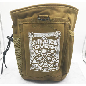 Dice Giveth and Taketh Deluxe Dice Bag