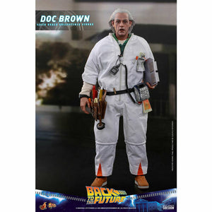 Back to the Future™ Hot Toys Back to the Future Doc Brown (Standard Version) 1:6 Scale Collectible Figure — Action Figure