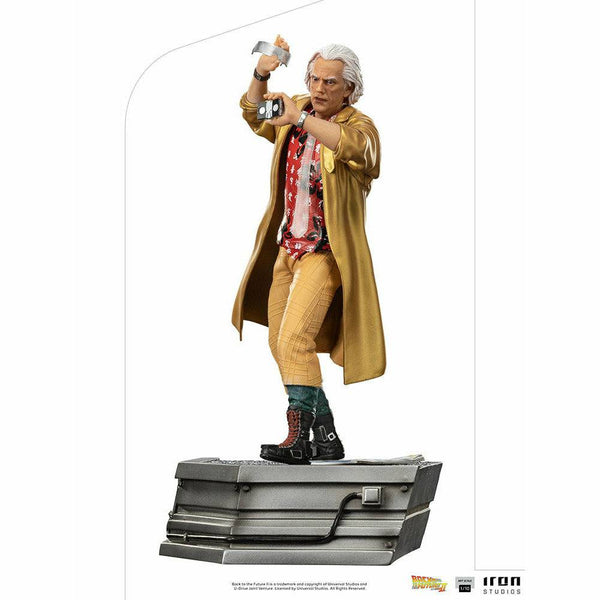 Iron Studios Back to the Future Part II Doc Brown 1:10 Scale Statue - Echo Six Hobbies