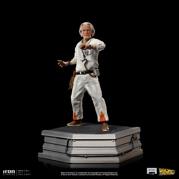Iron Studios Back to the Future Doc Brown 1:10 Scale Statue - Echo Six Hobbies