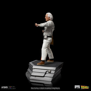 Iron Studios Back to the Future Doc Brown 1:10 Scale Statue - Echo Six Hobbies