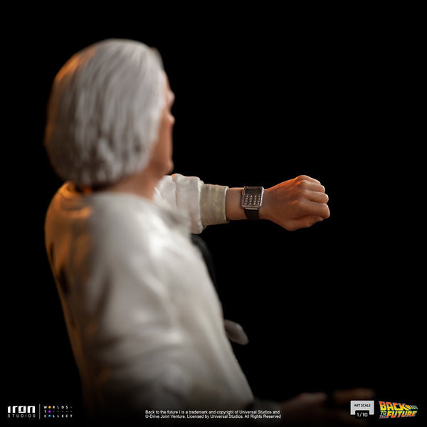 Iron Studios Back to the Future Doc Brown 1:10 Scale Statue - Echo Six Hobbies