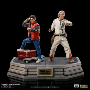 Iron Studios Back to the Future Doc Brown 1:10 Scale Statue - Echo Six Hobbies