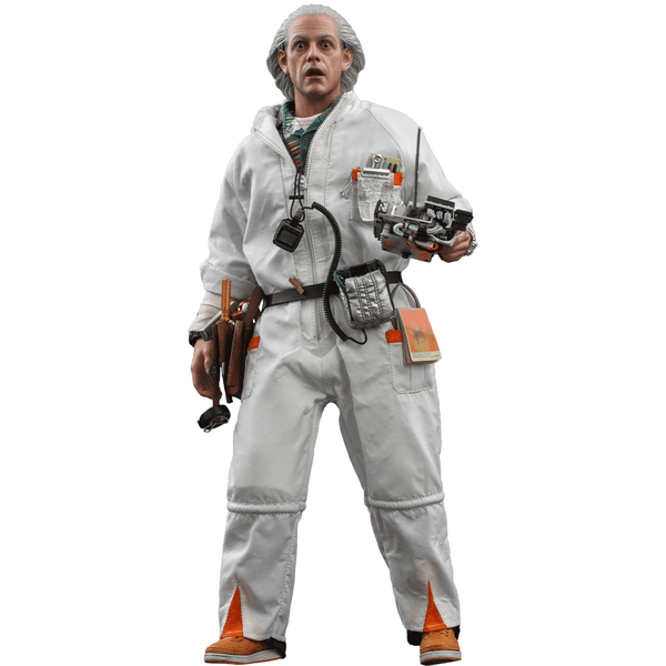 Back to the Future™ Hot Toys Back to the Future Doc Brown (Standard Version) 1:6 Scale Collectible Figure — Action Figure