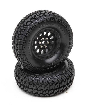 Duratrax DTXC4065 Class 1 Scaler CR C3 Mounted Tires 1.9" Black (2)