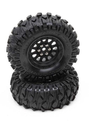 Duratrax DTXC4074 Class 1 Showdown CR C3 Mounted Tires 1.9" Black (2)