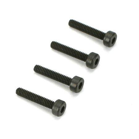 Dubro 4.0mm x 25 Socket Head Cap Screws 4/pkg