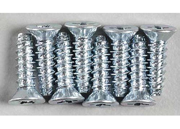Dubro 2297 Flat Head Self-Tapping Screw Set (8)