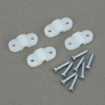 Dubro 5/32" Nylon Landing Gear Strap 4/pkg