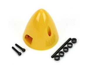 Dubro Products 263 4 Pin Spinner 1-1/2" Yellow