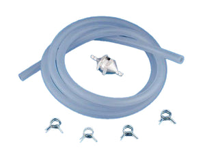 Dubro 3/32" ID Silicone Fuel Tubing, Filter & Fuel Line Clip Combo