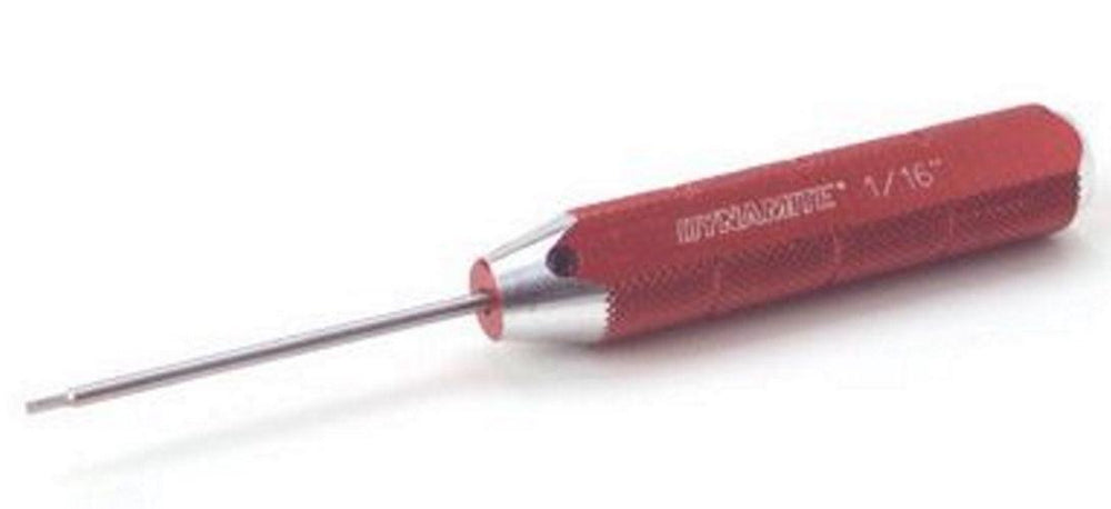 Dynamite DYN2911 Machined Hex Driver Red 1/16" For DYN2909