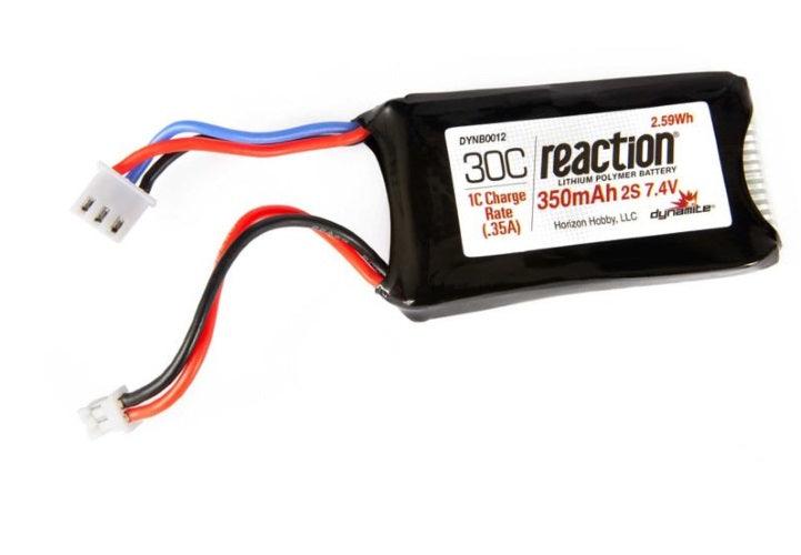 Dynamite DYNB0012 7.4v 350mAh 2S LiPo Battery Axial 1/24 SCX24