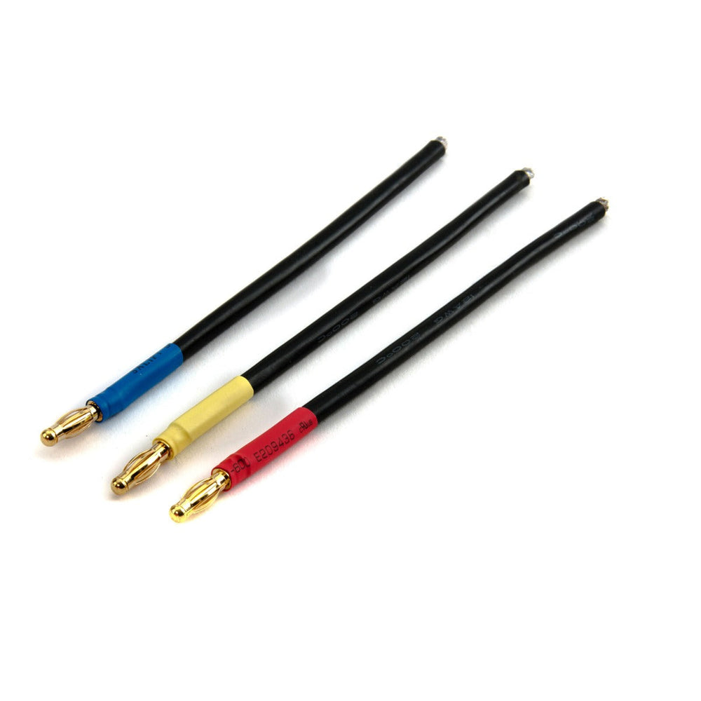 Dynamite DYNC0137 Brushless Motor Wire Connector Bullet Male Set 4mm