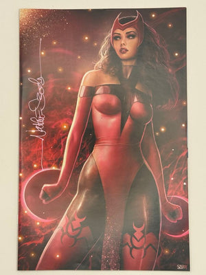 [Signed by Nathan Szerdy] AVENGERS #1 UNKNOWN COMICS NATHAN SZERDY EXCLUSIVE VIRGIN VAR [IN STOCK]