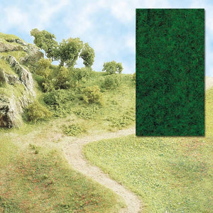 Black Forest® Hobby Supply Co Busch 7110 A Scale Grass Flocking -- Dark Green — All Scale Scenery > Busch