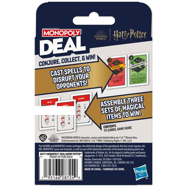 Little Shop of Magic Monopoly Deal: Harry Potter — Board Game