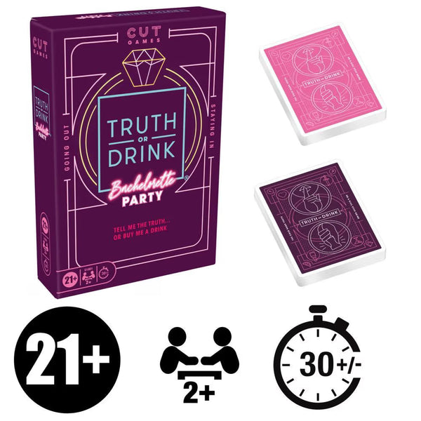 Little Shop of Magic Truth or Drink: Bachelorette — Board Game