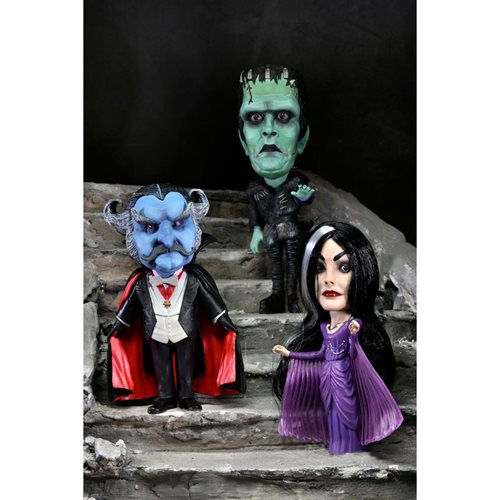 Little Shop of Magic NECA Rob Zombie's The Munsters Little Big Head Stylized Vinyl Figures 3-Pack — Toys and Collectible