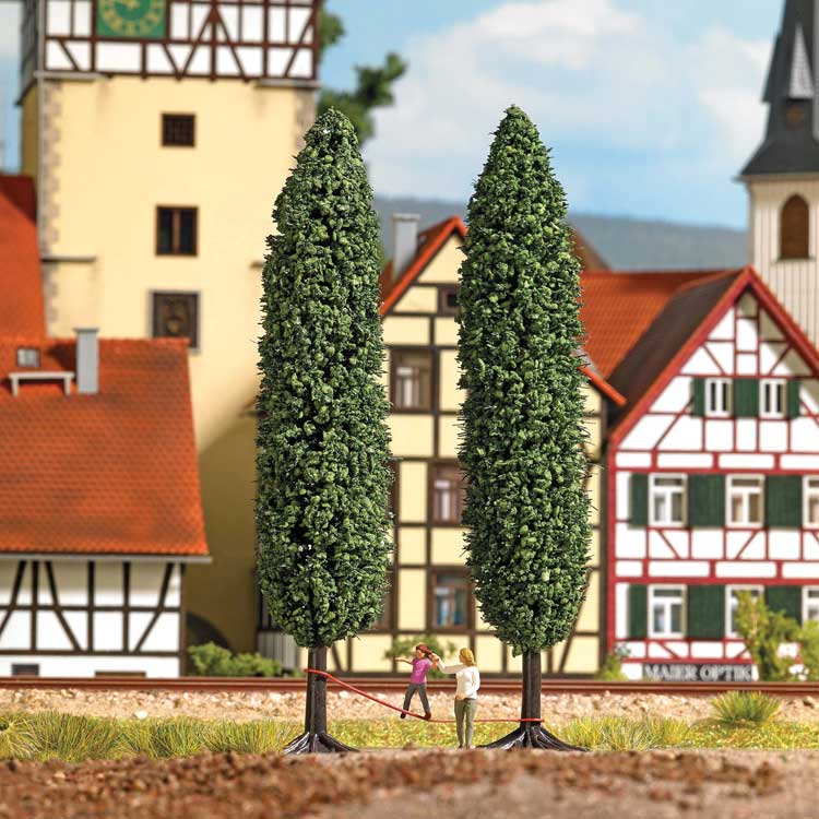 Black Forest® Hobby Supply Co Busch 7945 HO Scale Slackline -Mother Helping Daugher Balance on Slackline — HO Scale Scenery