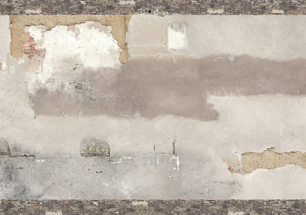Busch 7437 All Scale Decorative Panels, Weathered Wall
