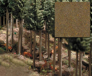Black Forest® Hobby Supply Co Busch 7528 HO Scale Ground Cover - 300ml Package -- Deciduous Forest — HO Scale Scenery > Busch