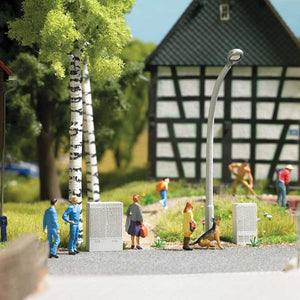 Black Forest® Hobby Supply Co Busch 7772 HO Scale Electrical Cable Cabinets -- pkg(4) — HO Scale Scenery > Busch